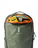 MITTLERER RUCKSACK MIT TASCHEN - Olive