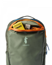 MITTLERER RUCKSACK MIT TASCHEN - Olive