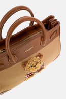 MARVIN LOVE TOTE - Brown