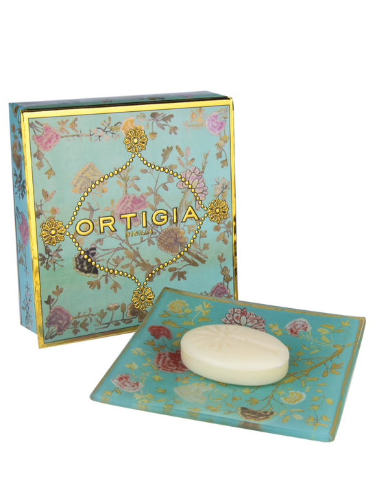 FLORIO Piattino vetro con sapone