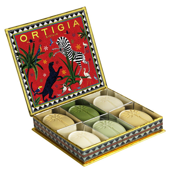 Saponi Assortiti Jungle Rosso - 6 x 25gr