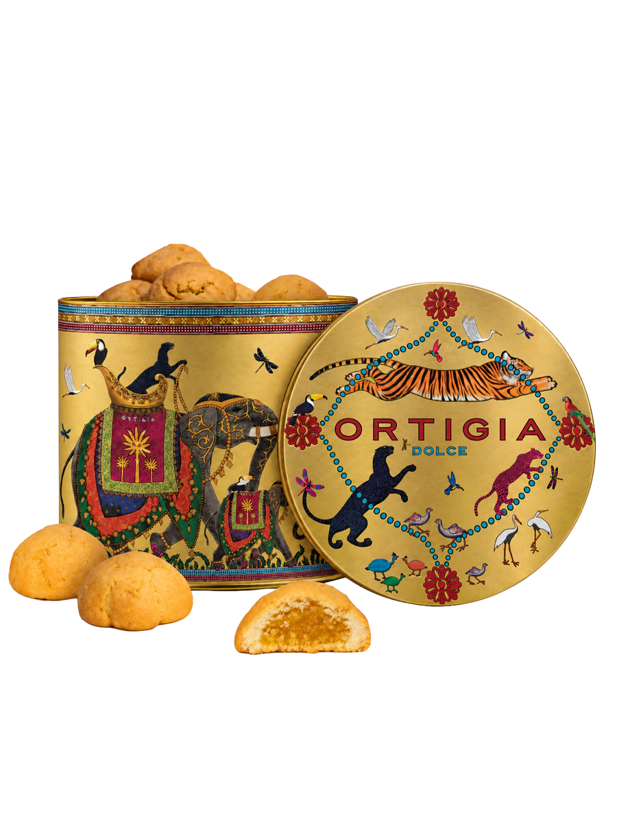 Ricciarelli al Cioccolato in Rosafarbener Dose 8 x 20g