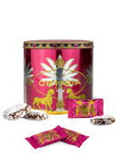 Chocolate Ricciarelli in Pink Tin 8 x 20g
