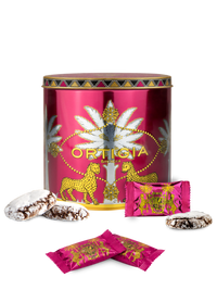 Chocolate Ricciarelli in Pink Tin 8 x 20g