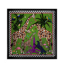 VASSOIO Giraffe Verde 45x45cm