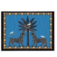 VASSOIO MOSAICO Blu Large 38x28cm