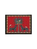 MOSAIC TRAY Blue Large 38x28cm