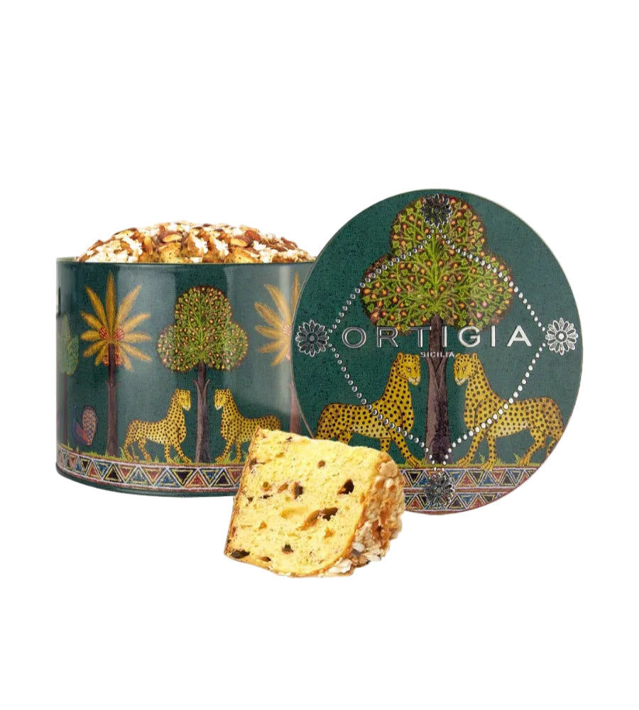 Tangerine Venetian Brioche 750g in Green Tin